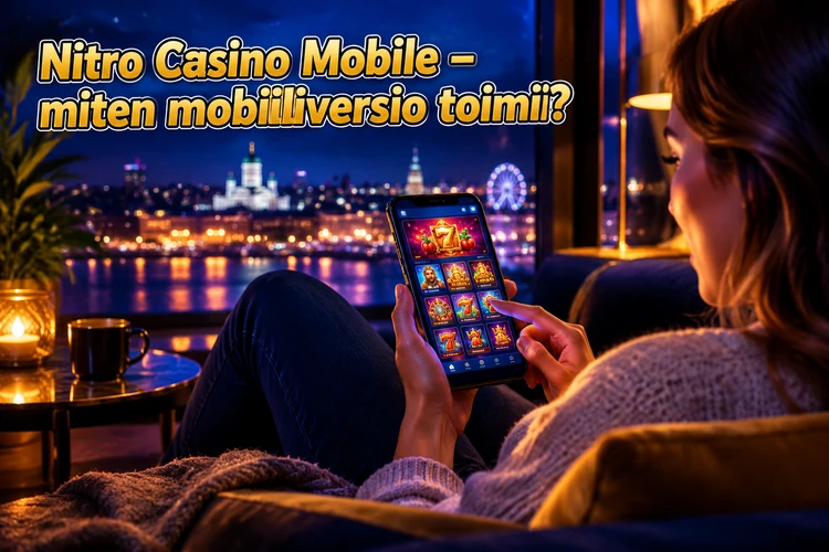 Nitro Casino Mobile - miten mobiiliversio toimii?
