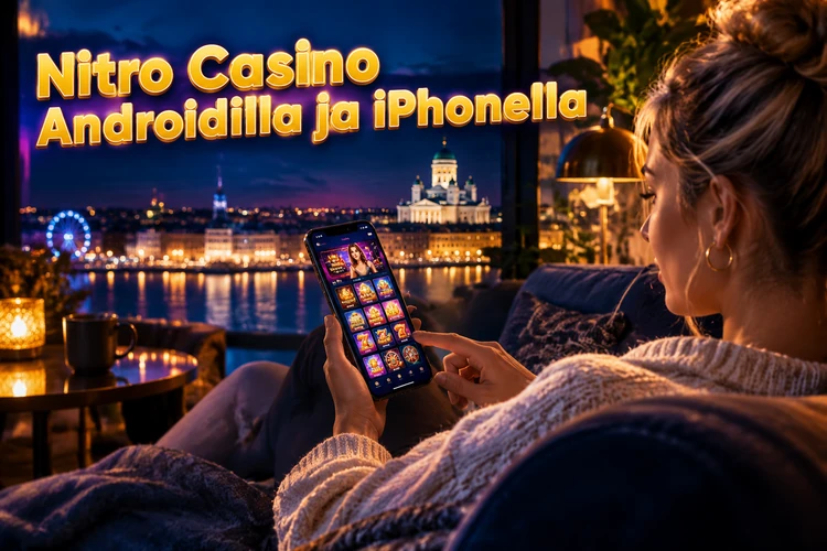 Nitro Casino Androidilla ja iPhonella