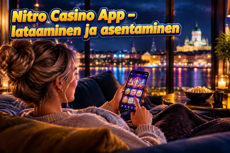 Nitro Casino App - lataaminen ja asentaminen