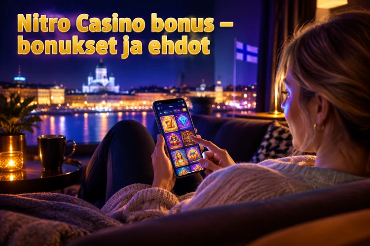 Nitro Casino bonus - bonukset ja ehdot