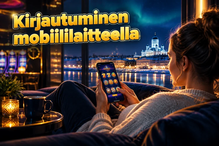 Kirjautuminen mobiililaitteella