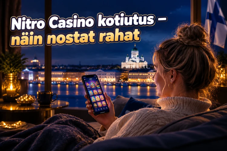 Nitro Casino kotiutus - näin nostat rahat